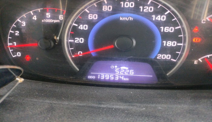 2017 Hyundai GRAND i10 PRIME T  CRDI, Diesel, Manual, 1,39,534 km, interior