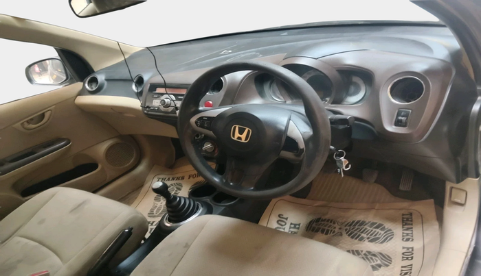 2012 Honda Brio S MT, CNG, Manual, 1,55,396 km, interior