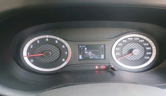 2022 Hyundai AURA S 1.2 CNG, CNG, Manual, 89,745 km, interior