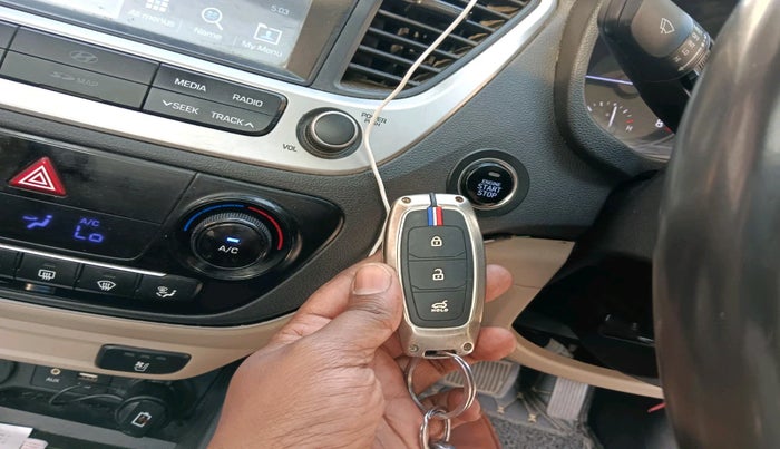 2019 Hyundai Verna 1.6 VTVT SX (O) AT, Petrol, Automatic, 55,167 km, interior