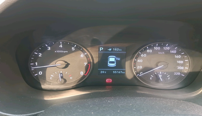 2019 Hyundai Verna 1.6 VTVT SX (O) AT, Petrol, Automatic, 55,167 km, interior