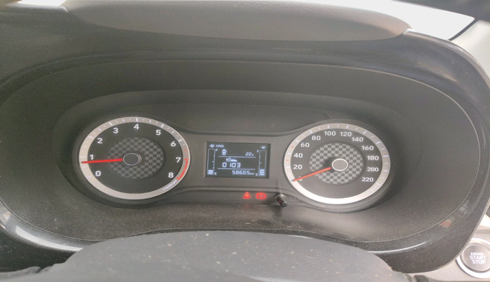 2022 Hyundai GRAND I10 NIOS ASTA 1.2 KAPPA VTVT CNG, Petrol, Manual, 58,665 km, interior