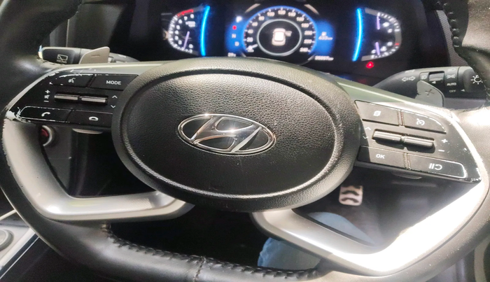 2022 Hyundai Creta SX (O) 1.4 TURBO DCT, Petrol, Automatic, 35,057 km, interior