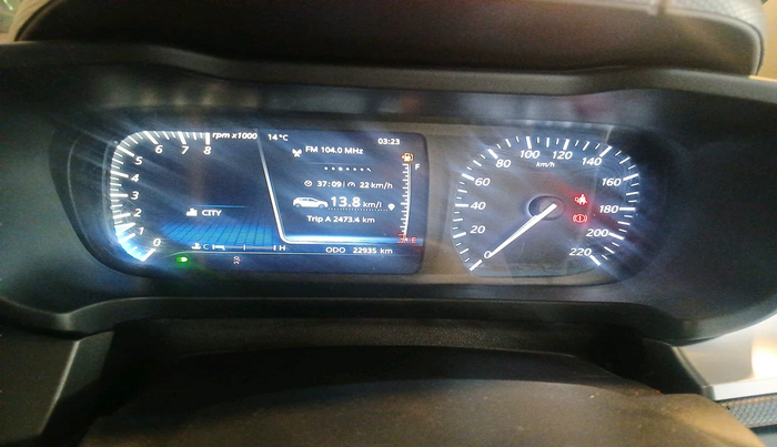 2023 Tata ALTROZ XZ + SUNROOF, Petrol, Manual, 22,935 km, interior