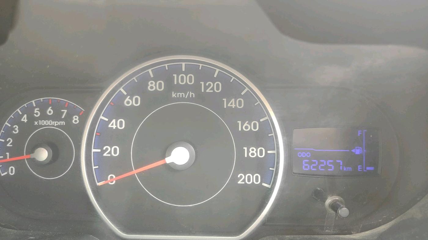 2011 Hyundai i10 MAGNA 1.2, Petrol, Manual, 62,257 km, interior