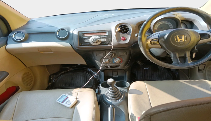 2012 Honda Brio V MT, Petrol, Manual, 44,081 km, interior