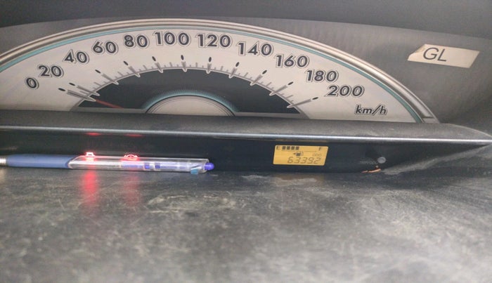 2011 Toyota Etios G, Petrol, Manual, 63,392 km, interior