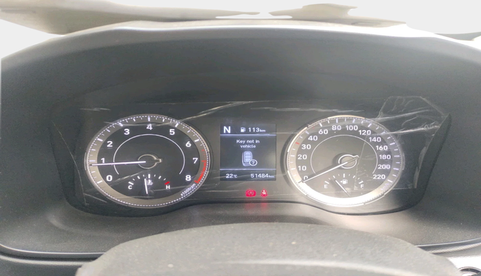 2021 Hyundai VENUE SX 1.0 (O) TURBO IMT, Petrol, Manual, 51,484 km, interior