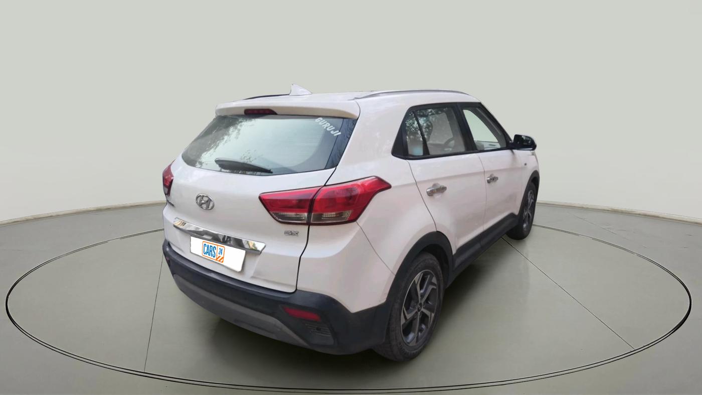 2018 Hyundai Creta SX AT 1.6 PETROL, Petrol, Automatic, 59,262 km, exterior