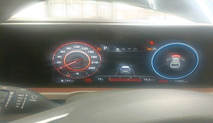 2024 Hyundai Creta SX (O) 1.5 DIESEL AT, Diesel, Automatic, 11,091 km, interior