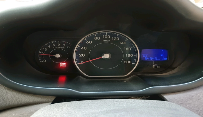 2011 Hyundai i10 MAGNA 1.2, Petrol, Manual, 34,943 km, interior