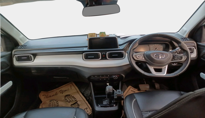 2022 Tata PUNCH CREATIVE AMT 1.2 RTN DUAL TONE, Petrol, Automatic, 65,043 km, interior