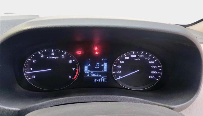 2016 Hyundai Creta SX PLUS 1.6 PETROL, Petrol, Manual, 1,24,593 km, interior