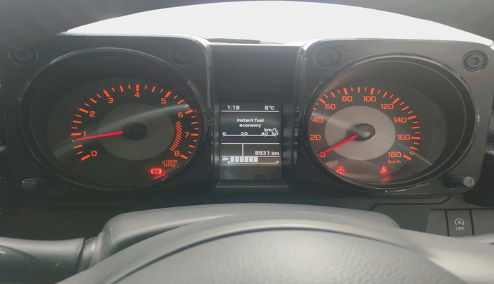 2023 Maruti JIMNY ALPHA ALL GRIP PRO MT, Petrol, Manual, 8,931 km, interior