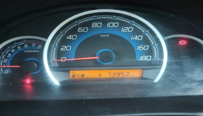 2017 Maruti Wagon R 1.0 VXI, Petrol, Manual, 73,952 km, interior