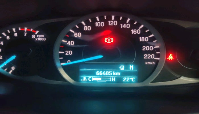 2021 Ford New Figo TITANIUM 1.2 PETROL AT, Petrol, Automatic, 66,405 km, interior