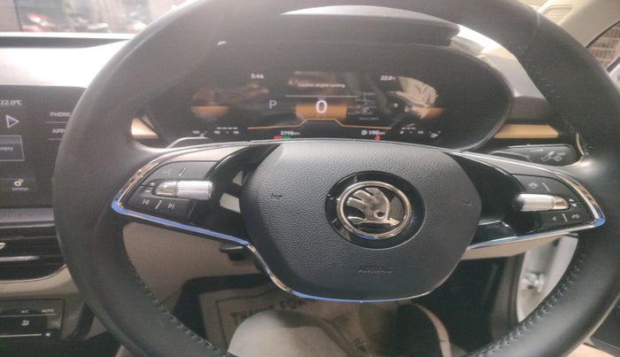 2023 Skoda SLAVIA STYLE 1.5L TSI DSG, Petrol, Automatic, 3,798 km, interior