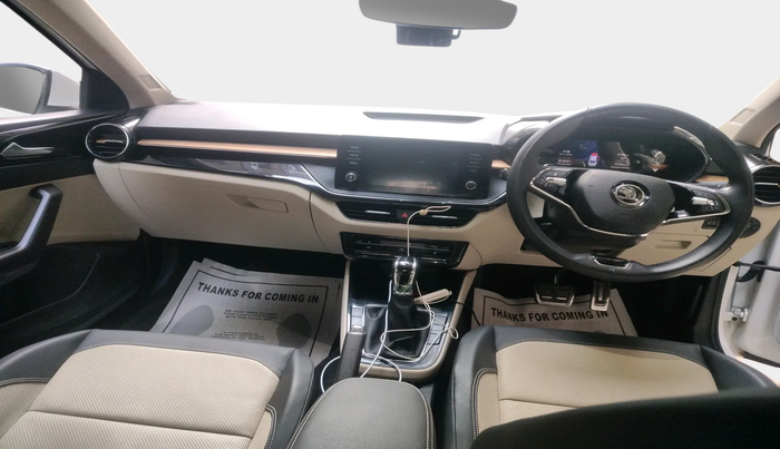 2023 Skoda SLAVIA STYLE 1.5L TSI DSG, Petrol, Automatic, 3,798 km, interior