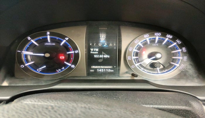 2017 Toyota Innova Crysta 2.8 ZX AT 7 STR, Diesel, Automatic, 1,45,112 km, interior