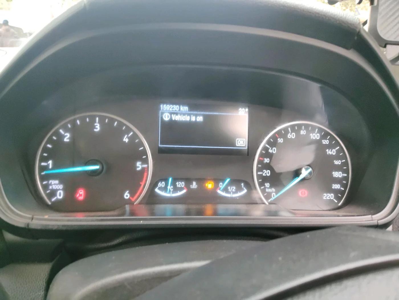 2019 Ford Ecosport TITANIUM + 1.5L DIESEL, Diesel, Manual, 1,63,000 km, interior