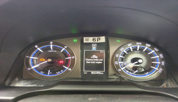 2019 Toyota Innova Crysta 2.8 ZX AT 7 STR, Diesel, Automatic, 91,825 km, interior