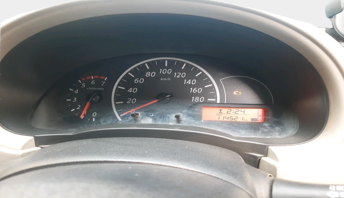 2015 Nissan Micra Active XV, CNG, Manual, 1,14,521 km, interior