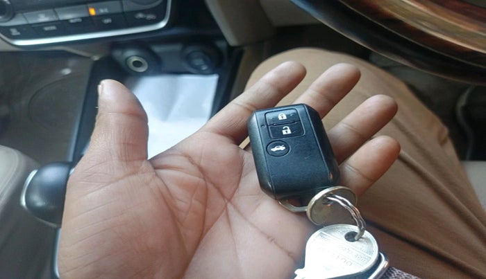 2018 Maruti Dzire ZXI PLUS AMT, Petrol, Automatic, 96,362 km, interior