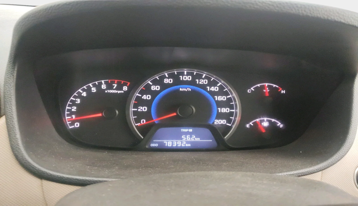 2013 Hyundai Grand i10 SPORTZ 1.2 KAPPA VTVT, Petrol, Manual, 78,392 km, interior