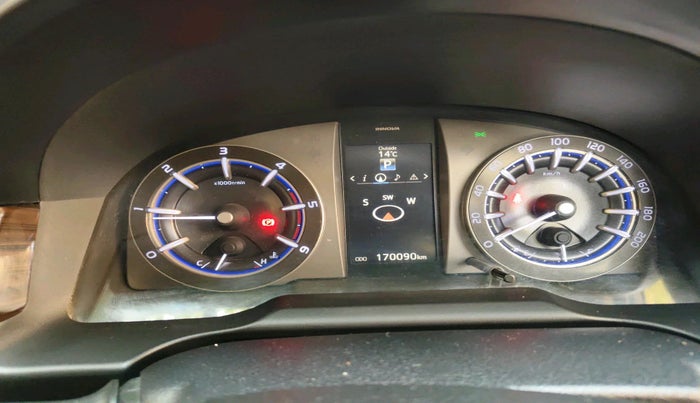 2016 Toyota Innova Crysta 2.8 ZX AT 7 STR, Diesel, Automatic, 1,70,090 km, interior