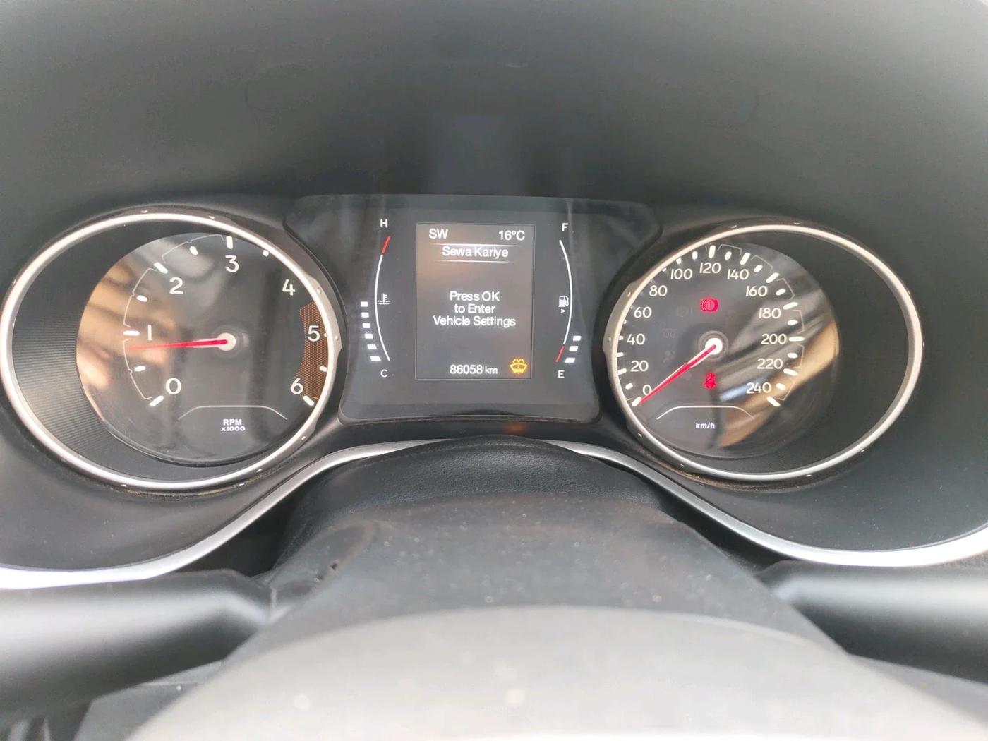 2017 Jeep Compass LIMITED 2.0 DIESEL, Diesel, Manual, 86,058 km, interior