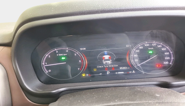 2023 Mahindra SCORPIO-N Z8 PETROL AT 7 STR, Petrol, Automatic, 95,263 km, interior