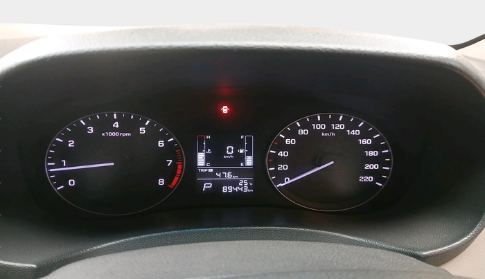 2016 Hyundai Creta SX PLUS AT 1.6 PETROL, Petrol, Automatic, 89,443 km, interior