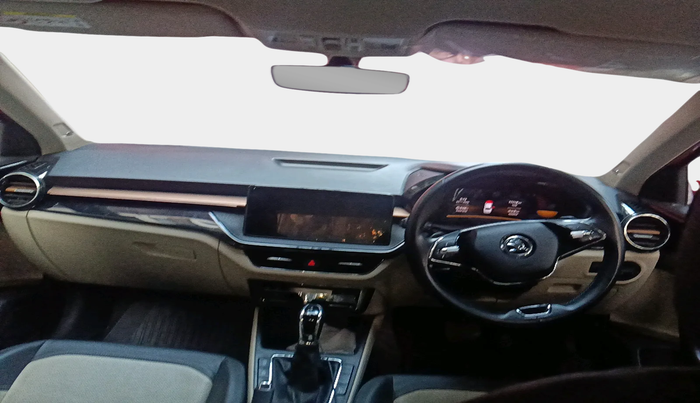 2023 Skoda SLAVIA STYLE 1.0L TSI AT, Petrol, Automatic, 11,118 km, interior