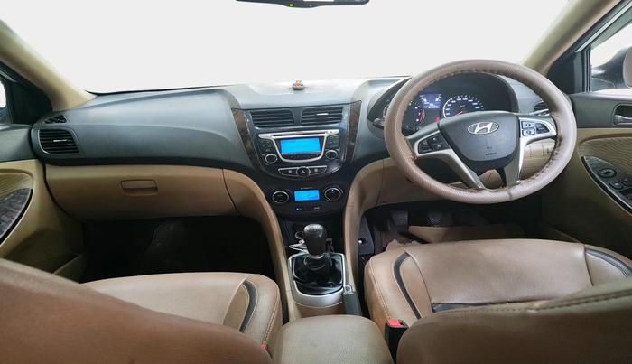 2013 Hyundai Verna FLUIDIC 1.6 VTVT EX, Petrol, Manual, 6,50,001 km, interior