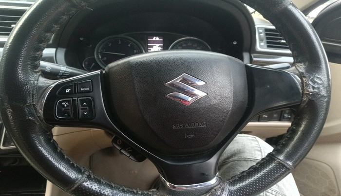 2017 Maruti Ciaz ZETA DIESEL 1.3, Diesel, Manual, 82,393 km, interior