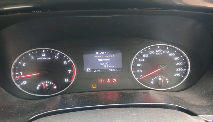 2021 KIA SELTOS HTX IVT 1.5 PETROL, Petrol, Automatic, 56,039 km, interior