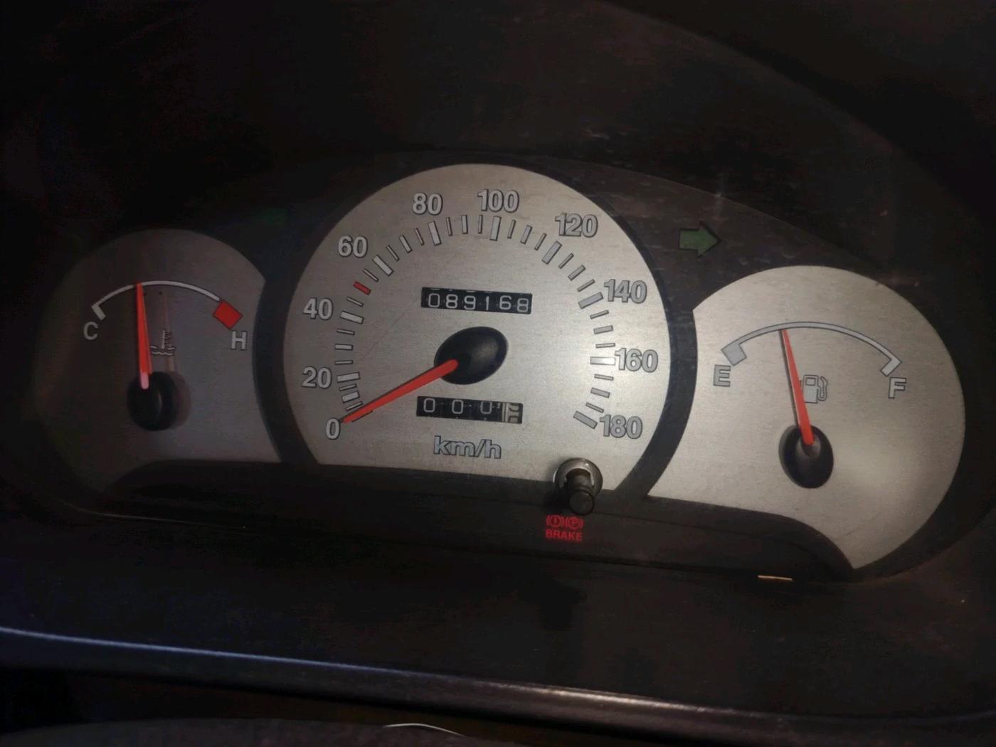 2013 Hyundai Santro Xing GL, CNG, Manual, 89,168 km, interior