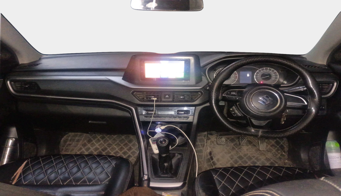 2022 Maruti BREZZA VXI SMART HYBRID, Petrol, Manual, 56,011 km, interior