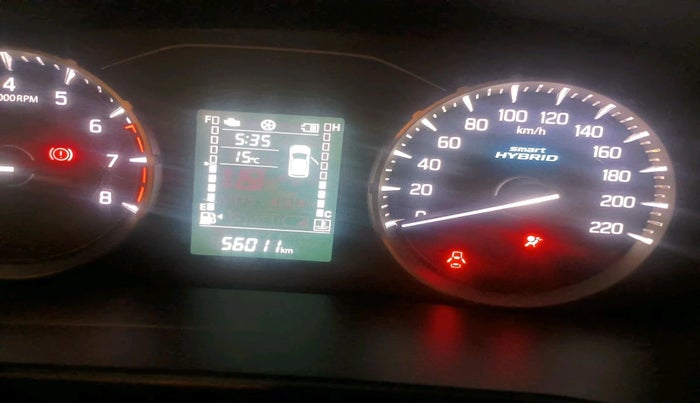 2022 Maruti BREZZA VXI SMART HYBRID, Petrol, Manual, 56,011 km, interior