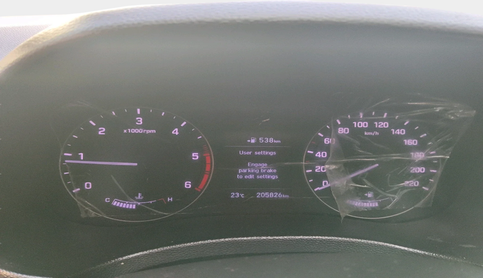 2018 Hyundai Creta SX (O) 1.6 DIESEL, Diesel, Manual, 2,05,826 km, interior