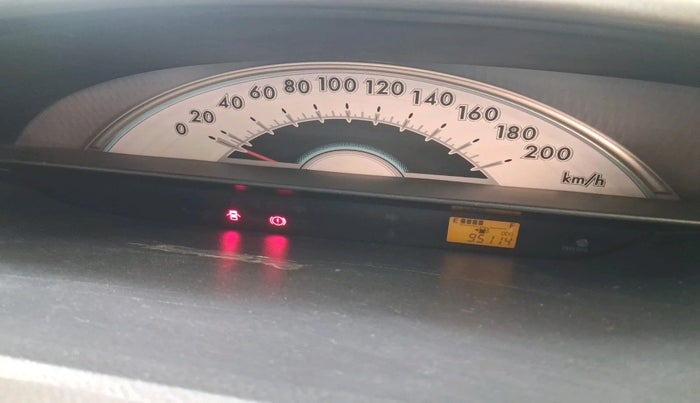 2011 Toyota Etios G, Petrol, Manual, 95,114 km, interior