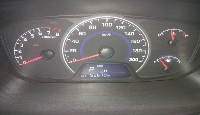 2014 Hyundai Grand i10 ASTA AT 1.2 KAPPA VTVT, Petrol, Automatic, 59,679 km, interior