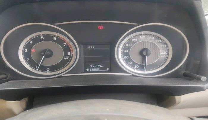2017 Maruti Dzire VXI, Petrol, Manual, 47,114 km, interior
