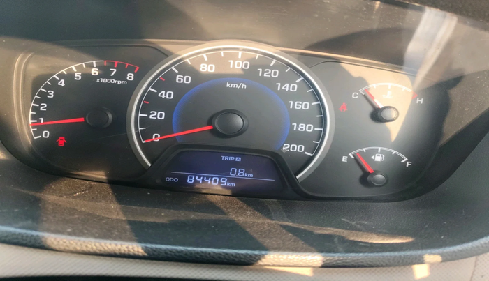 2016 Hyundai Grand i10 SPORTZ 1.2 KAPPA VTVT, Petrol, Manual, 84,409 km, interior