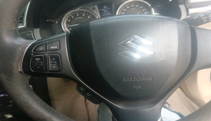 2017 Maruti Ciaz DELTA 1.4 MT PETROL, Petrol, Manual, 39,599 km, interior