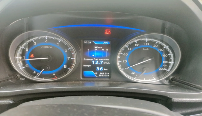 2020 Toyota Glanza G, Petrol, Manual, 50,836 km, interior