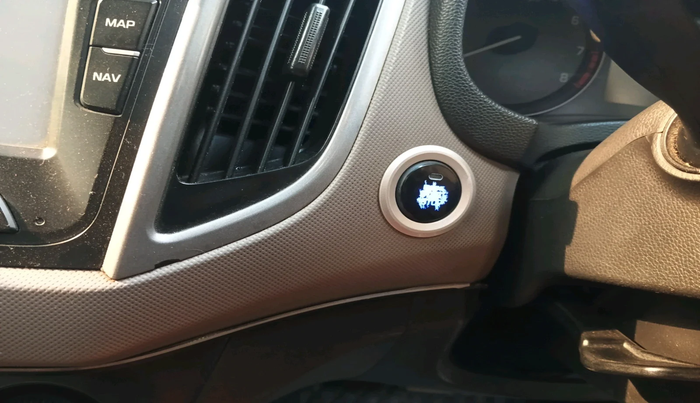 2016 Hyundai Creta SX PLUS AT 1.6 PETROL, Petrol, Automatic, 76,276 km, interior