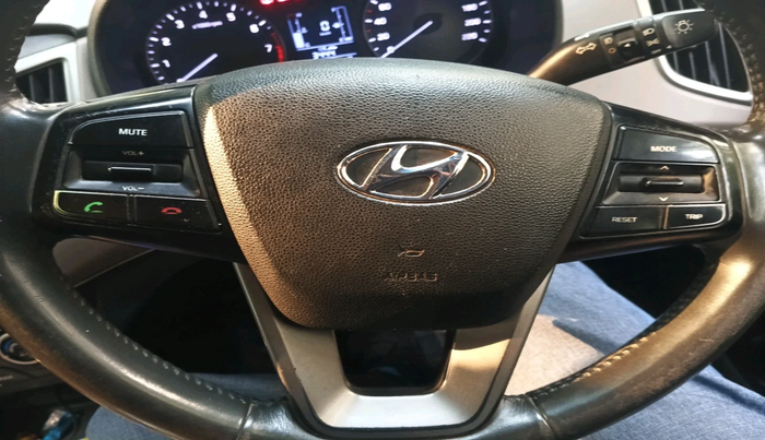 2016 Hyundai Creta SX PLUS AT 1.6 PETROL, Petrol, Automatic, 76,276 km, interior