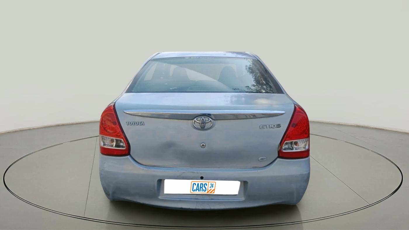 2011 Toyota Etios G, Petrol, Manual, 1,28,679 km, exterior