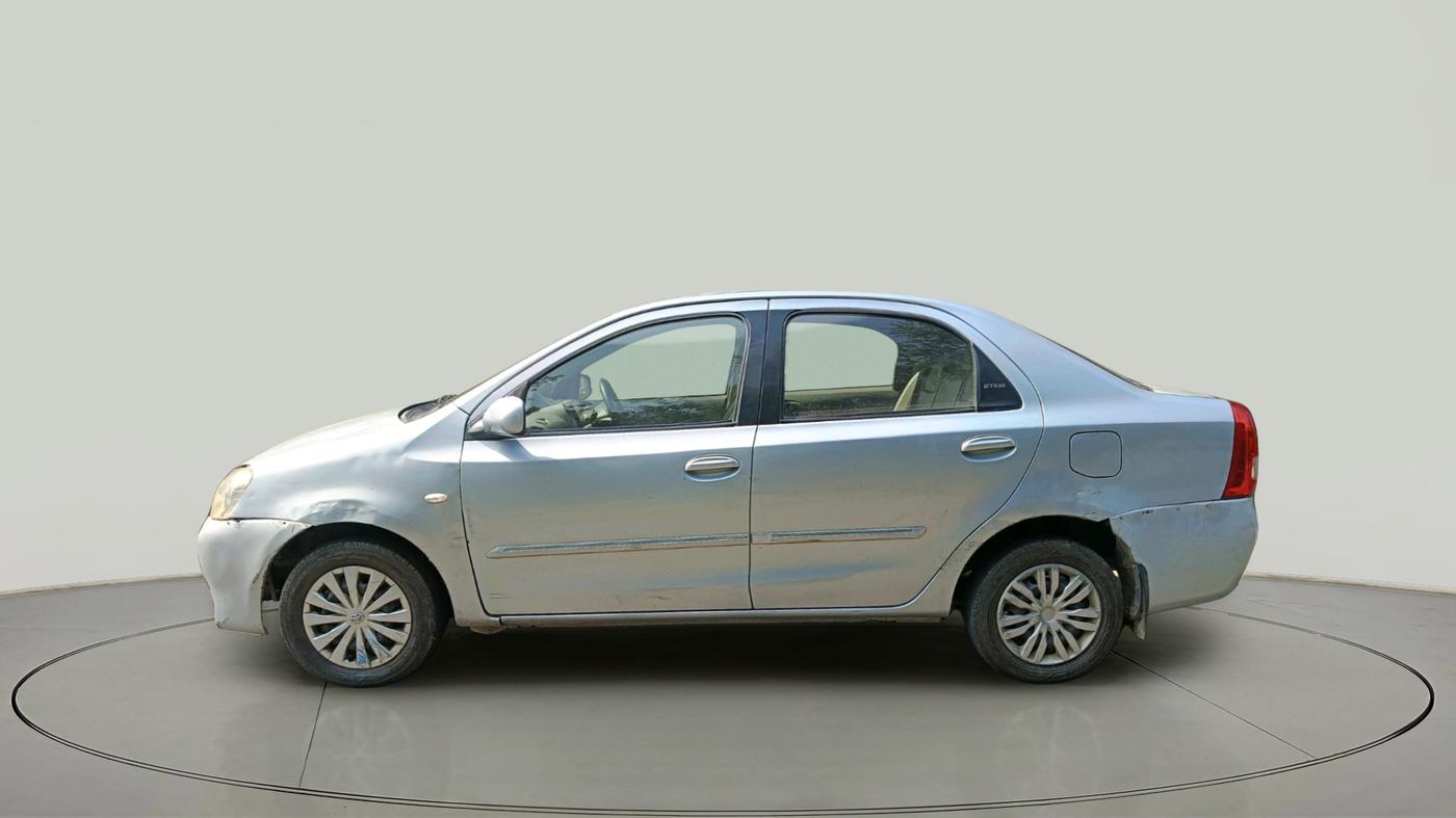 2011 Toyota Etios G, Petrol, Manual, 1,28,679 km, exterior